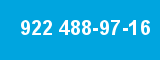 922 488-97-16